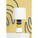 Robyn 22 inch 15.00 watt Aged Brass Table Lamp Portable Light
