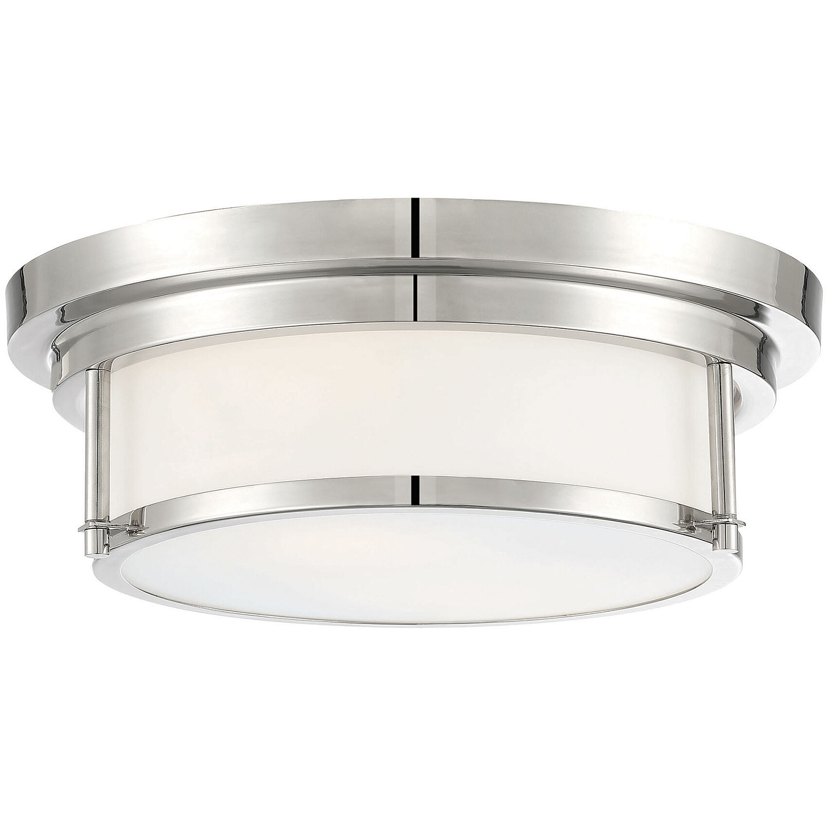 Contemporary 2 Light 13.00 inch Flush Mount