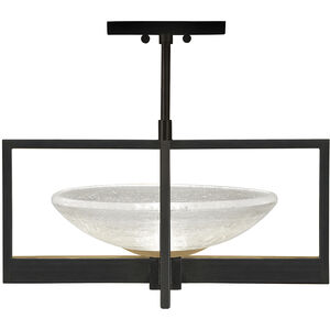 Delphi 1 Light 18.00 inch Semi-Flush Mount