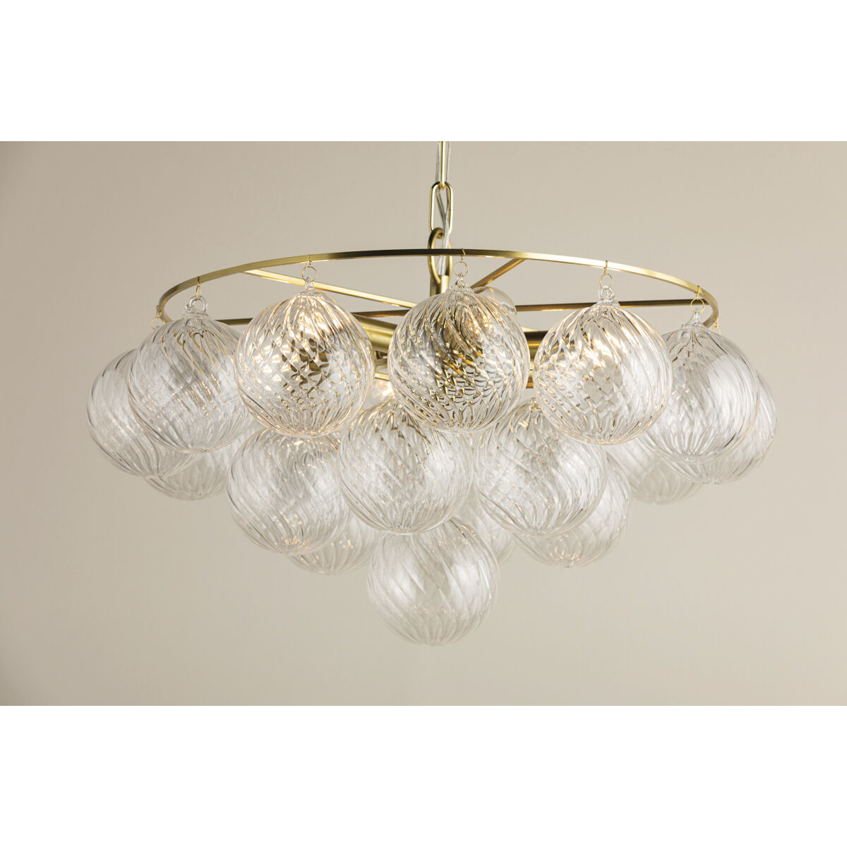 Mimi 6 Light 22.5 inch Aged Brass Chandelier Ceiling Light