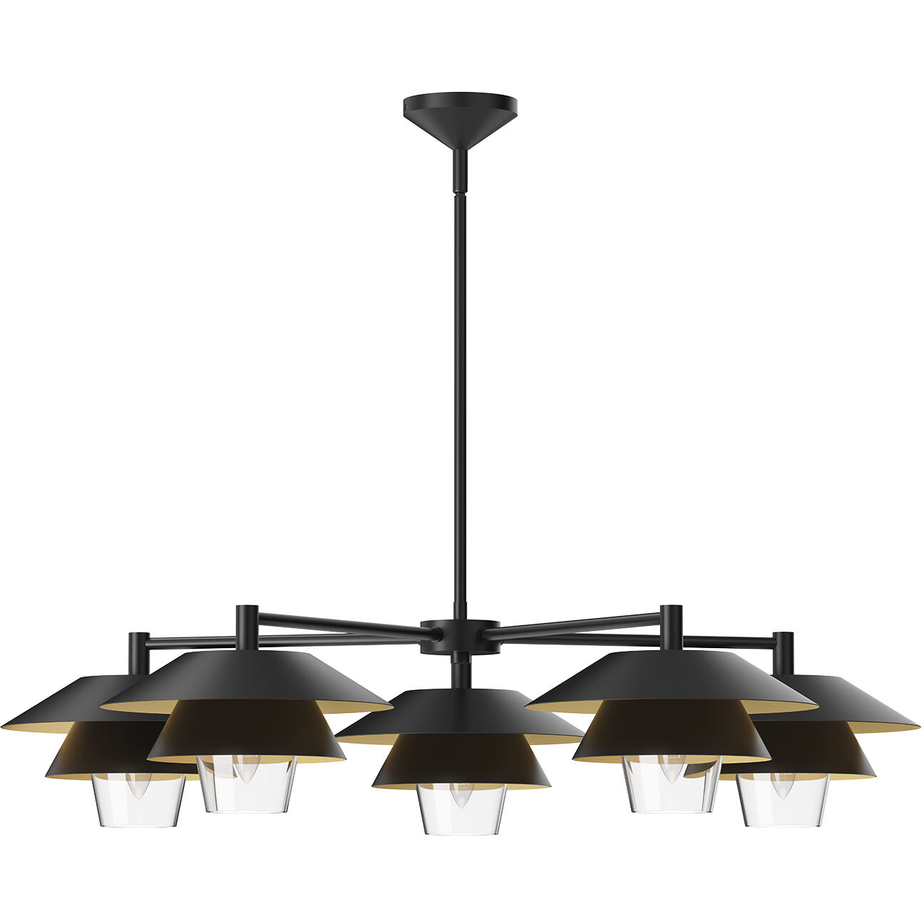 Alora Mood Tetsu 5 Light 38.00 inch Chandelier