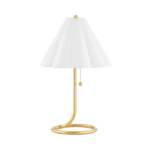 Martha 23 inch 60.00 watt Aged Brass Table Lamp Portable Light