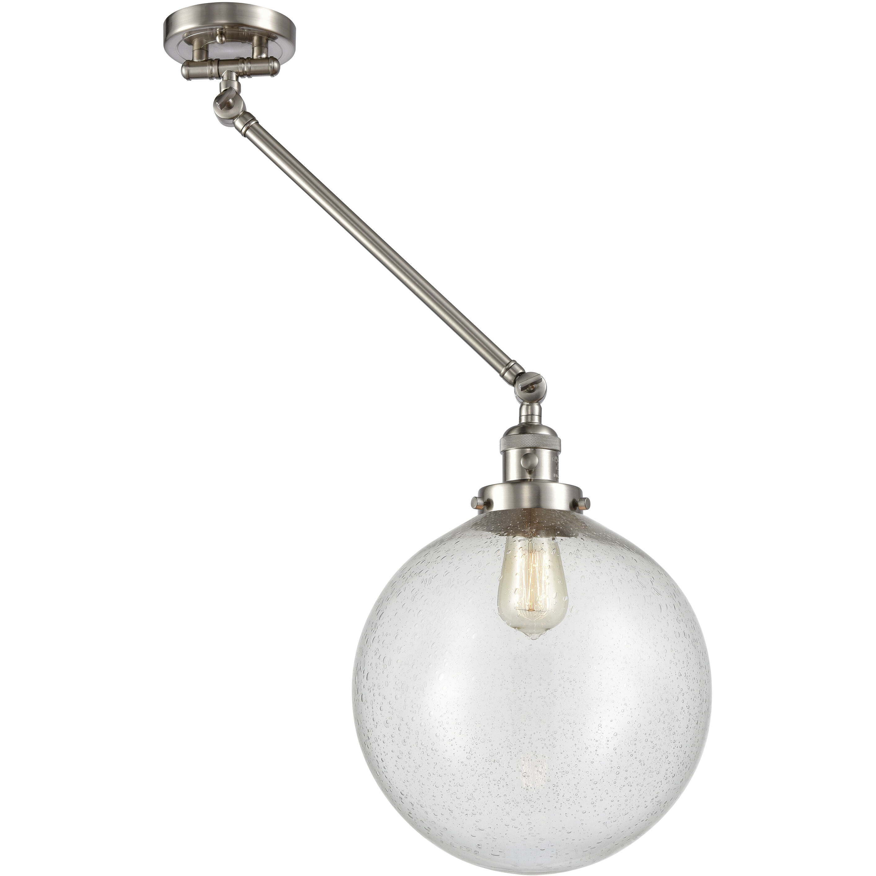 XX-Large Beacon 1 Light 12.00 inch Swing Arm Light/Wall Lamp