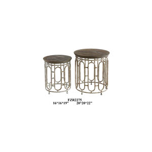 Allyson 22 X 20 inch Side Tables, Set of 2