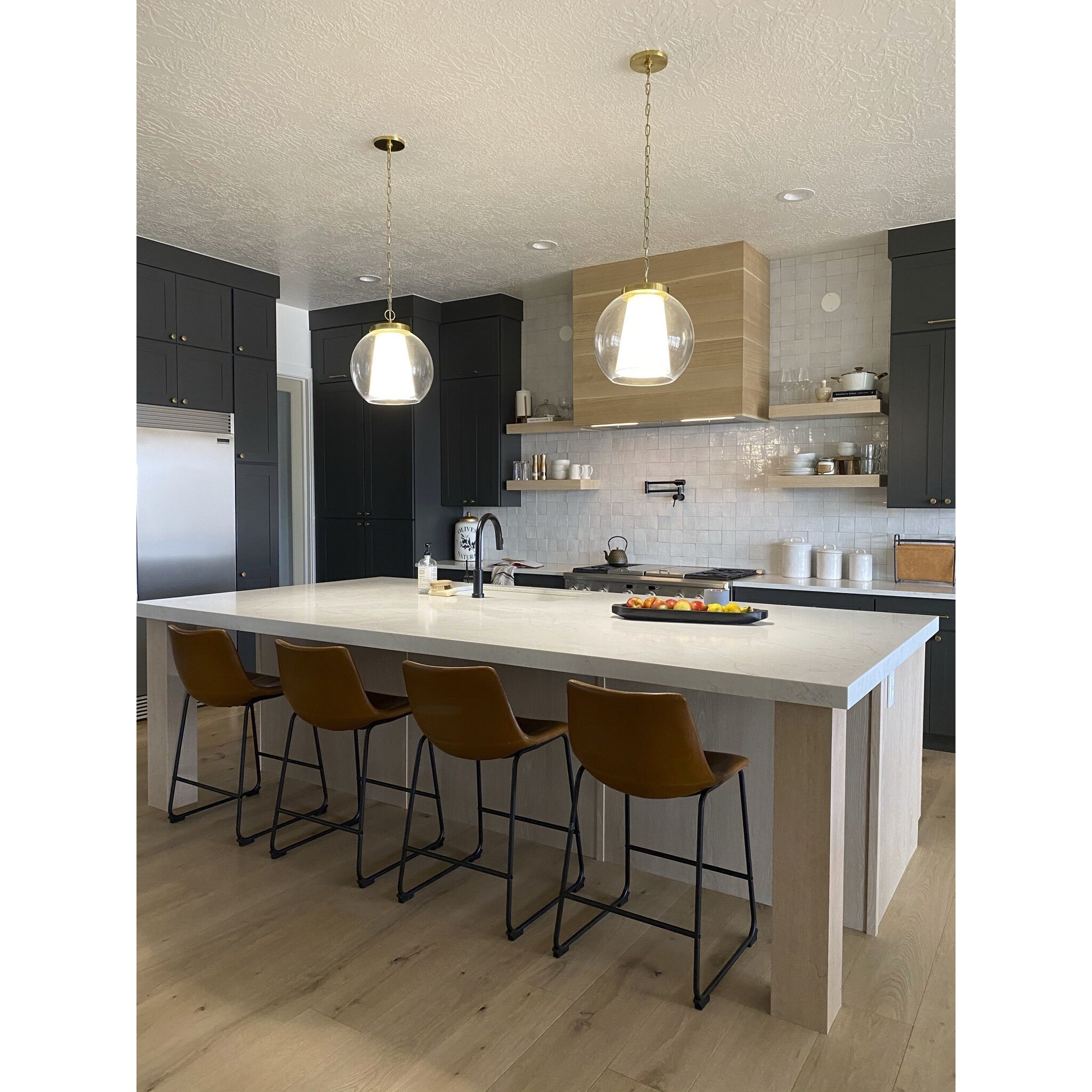 Sasha LED 15 inch Aged Brass Pendant Ceiling Light