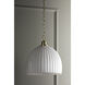 Hillary 1 Light 14 inch Aged Brass Pendant Ceiling Light