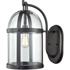 Caroline 1 Light 18 inch Oil Rubbed Bronze Outdoor Wall Sconce
