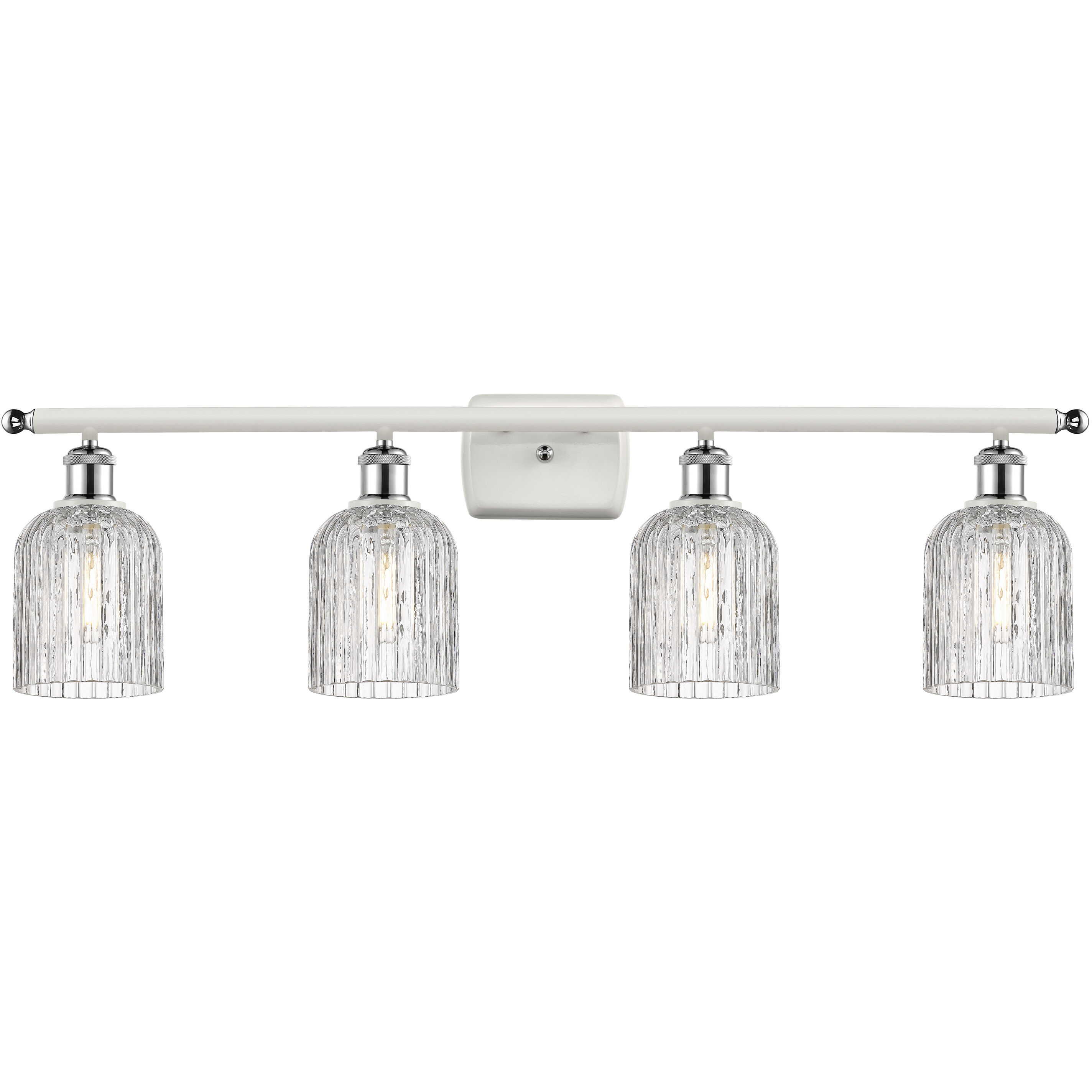 Ballston Bridal Veil 4 Light 35.00 inch Bathroom Vanity Light