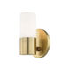 Lola LED 5 inch Aged Brass ADA Wall Sconce Wall Light