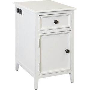 Egg Shell 25 X 15 inch Egg Shell Painted Side Table