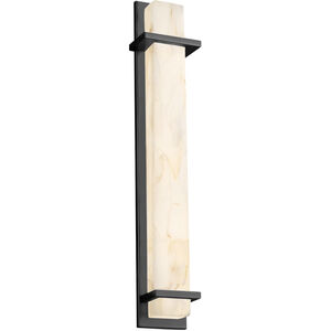 Monolith LED 36 inch Matte Black Outdoor Wall Sconce