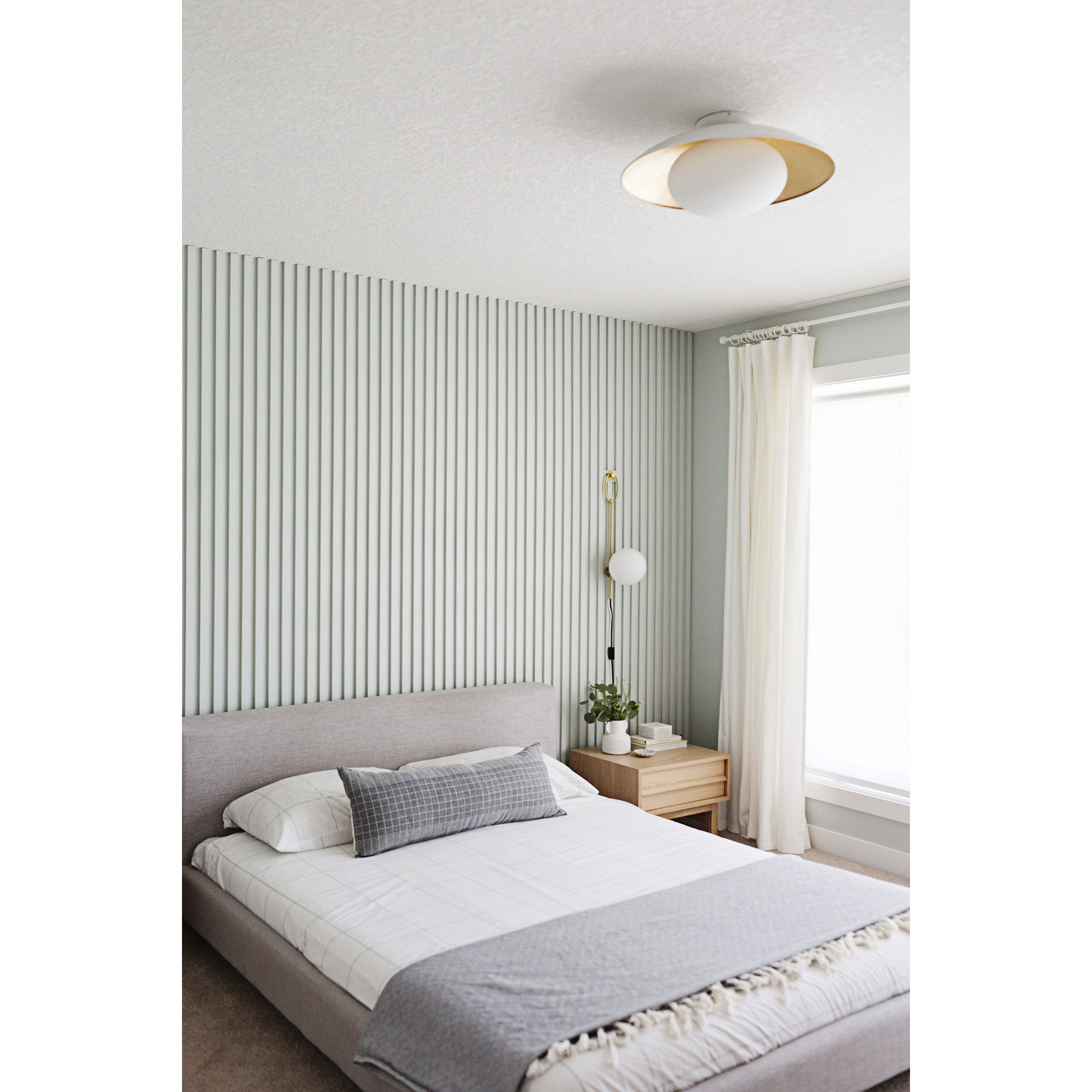 Cadence 1 Light 21 inch White Lustro / Gold Leaf Combo Semi Flush Ceiling Light