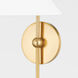 Sang 12 inch 60.00 watt Aged Brass Portable Wall Sconce Wall Light