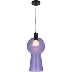 Cores 1 Light 9 inch Matte Black Pendant Ceiling Light