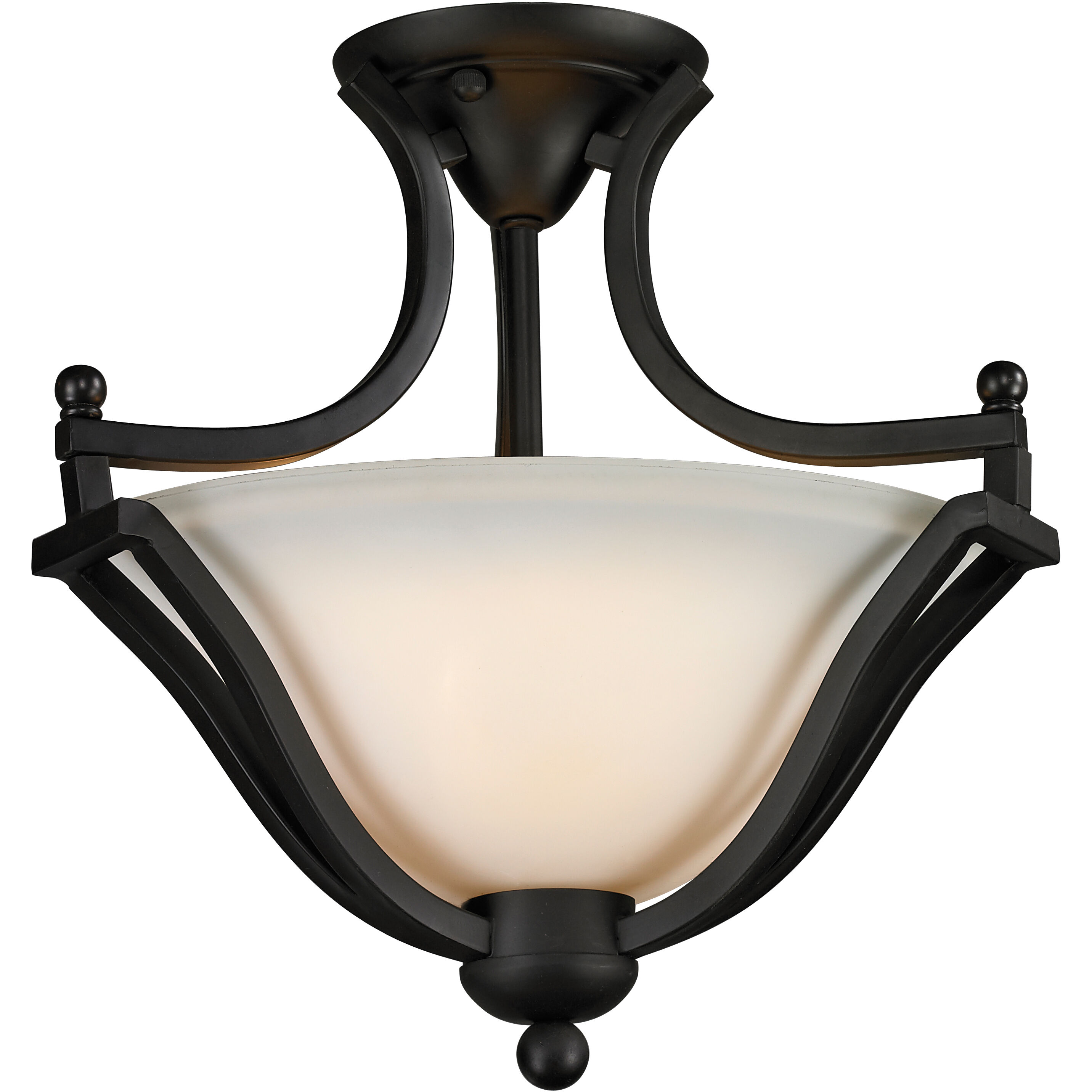 Lagoon 2 Light 15.00 inch Semi-Flush Mount
