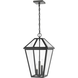 Talbot 3 Light 12.25 inch Outdoor Pendant/Chandelier