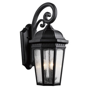 Courtyard 3 Light 10.25 inch Outdoor Wall Light