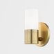 Lola LED 5 inch Aged Brass ADA Wall Sconce Wall Light