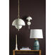 Tenley 26 inch 15.00 watt Aged Brass/Ceramic Inchyra Blue Table Lamp Portable Light