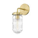 Clara 1 Light 4.75 inch Aged Brass Bath Bracket Wall Light