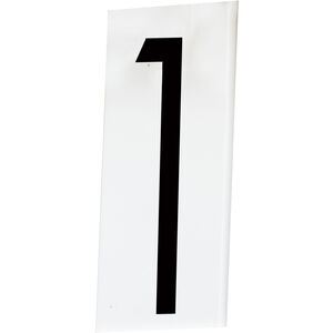 Address White Outdoor Address Number