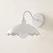 Yael 1 Light 10.5 inch Textured White Wall Sconce Wall Light