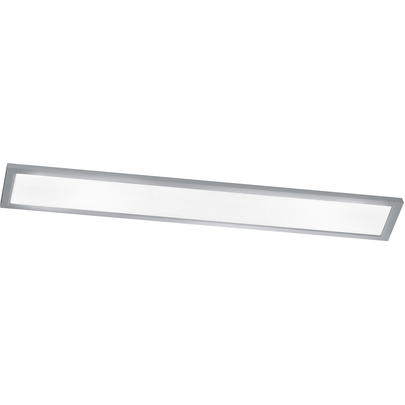 Lugano LED 48 inch Satin Nickel Linear Flush Mount Ceiling Light