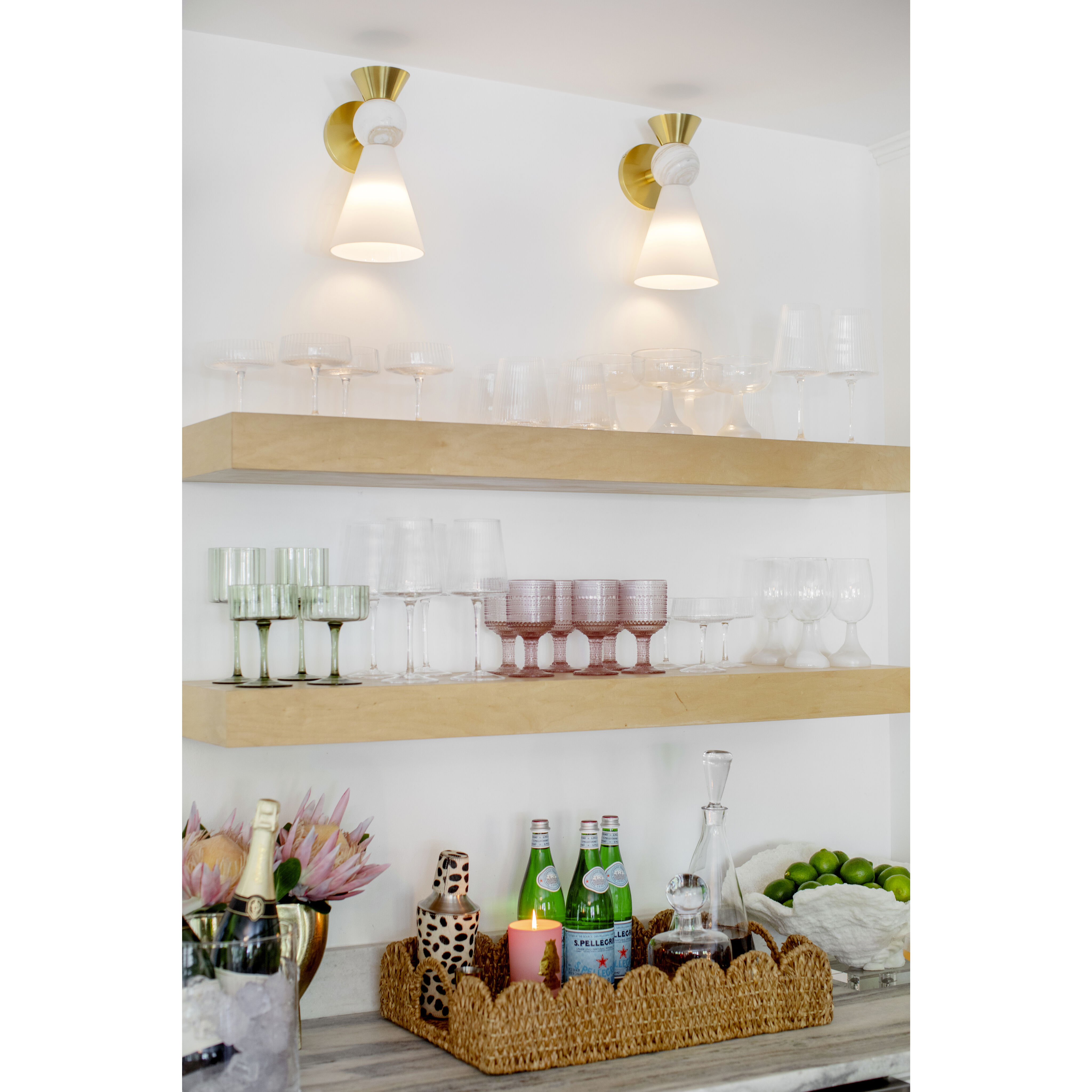 Mona 1 Light 6 inch Aged Brass Wall Sconce Wall Light