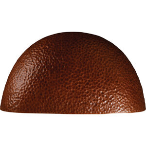 Ambiance 1 Light 15 inch Sienna Brown Crackle ADA Wall Sconce Wall Light