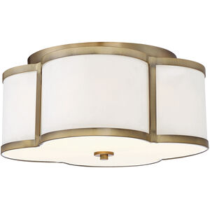 Traditional 3 Light 16.00 inch Flush Mount