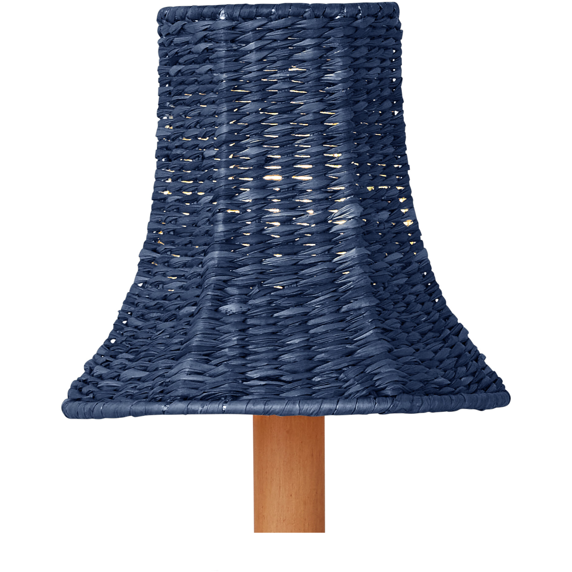 Bell Indigo 5.5 inch Chandelier Shade, Suzanne Duin Collection