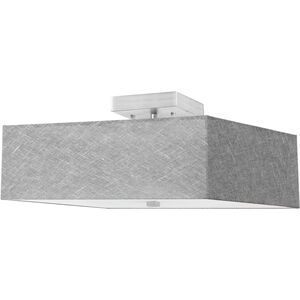 Seren 3 Light 14.25 inch Semi-Flush Mount