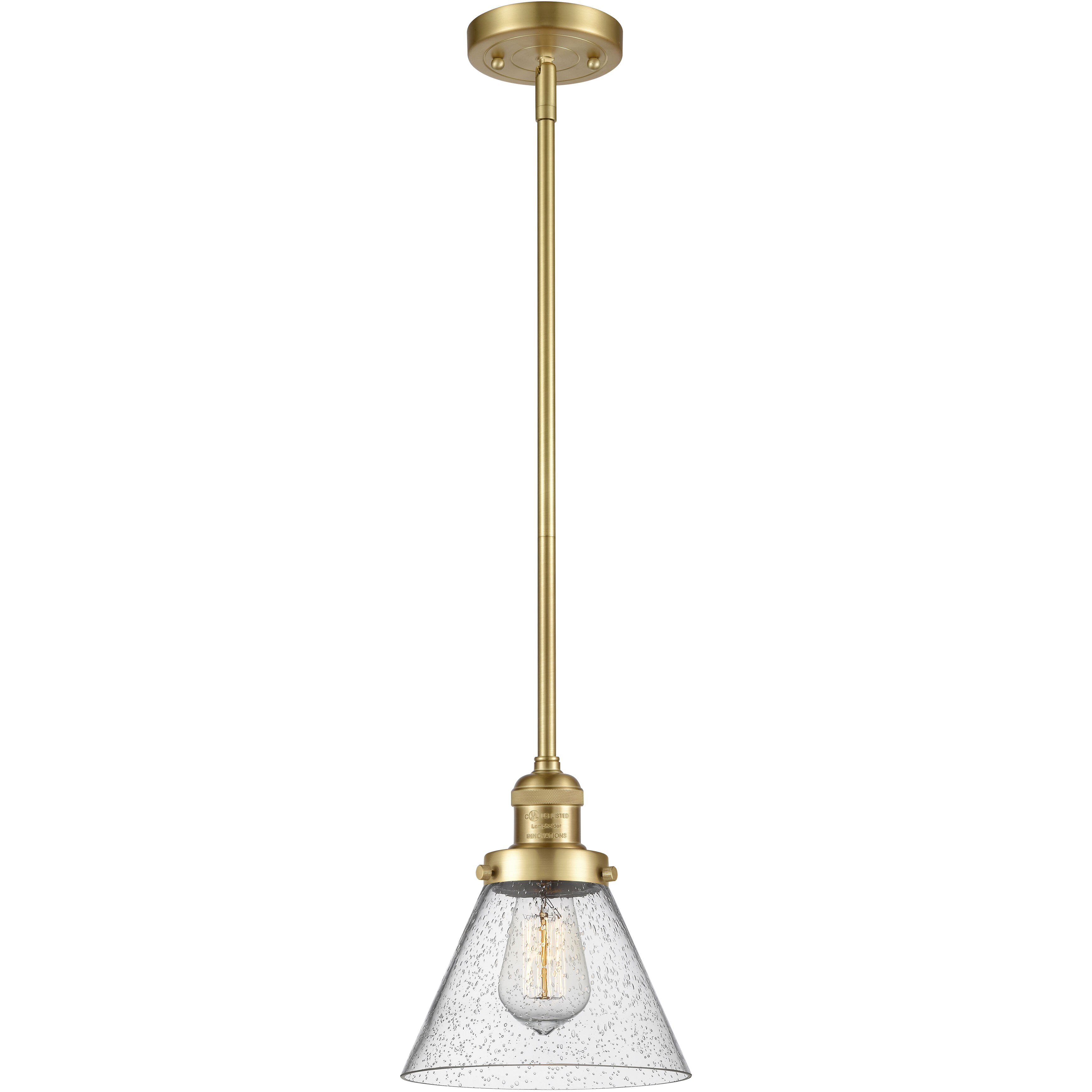 Franklin Restoration Cone 1 Light 8.00 inch Mini Pendant