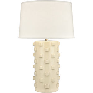 Hatcher 30 inch 150.00 watt Cream Glazed Table Lamp Portable Light
