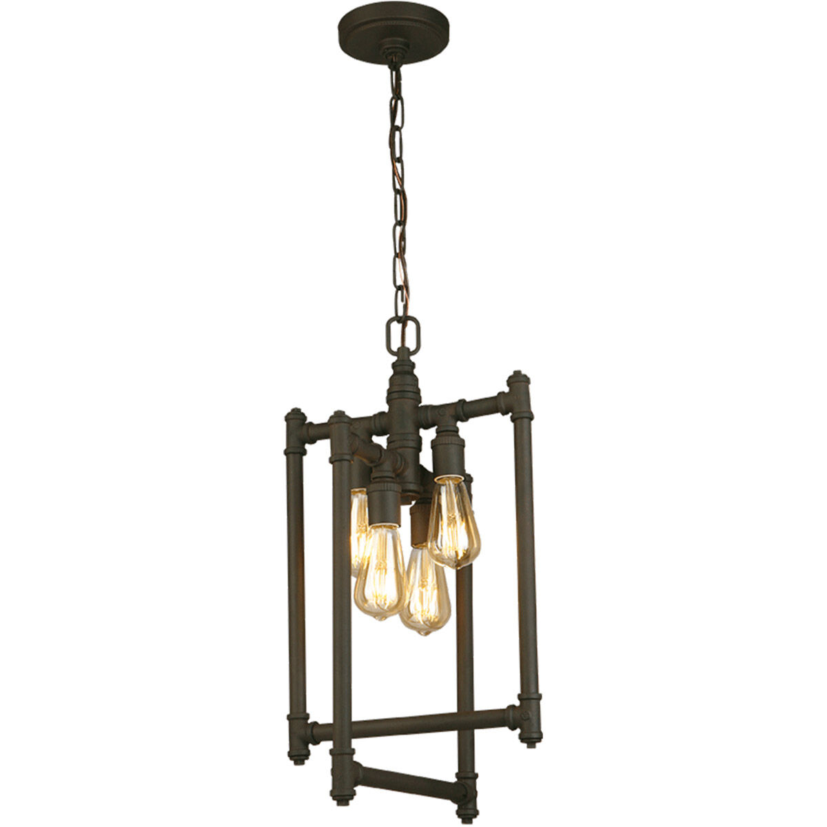 Wymer 4 Light 12.99 inch Matte Bronze Foyer Pendant Ceiling Light