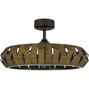 Hilo 30.5 inch Bronze Patina Ceiling Fan Light