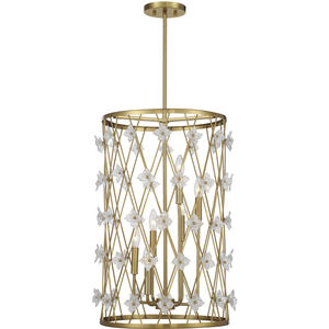 Bailey 6 Light 18 inch Warm Brass Pendant Ceiling Light