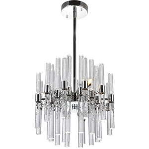 Miroir 3 Light 10 inch Polished Nickel Mini Chandelier Ceiling Light