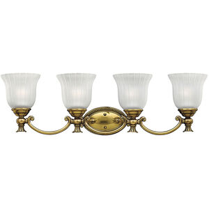 Francoise 4 Light 31.00 inch Bathroom Vanity Light