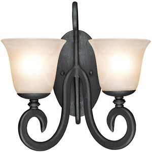 Santa Barbara 2 Light 12.00 inch Wall Sconce