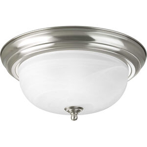 Adelmo 2 Light 13.25 inch Brushed Nickel Flush Mount Ceiling Light