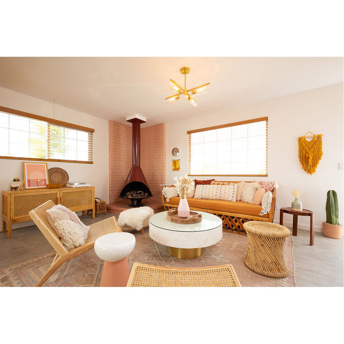 Ariel 4 Light 28 inch Aged Brass Chandelier Ceiling Light