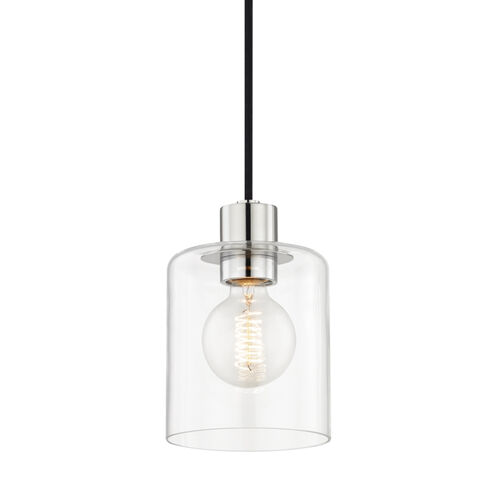 Neko 1 Light 6 inch Polished Nickel Pendant Ceiling Light