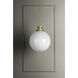 Beverly 1 Light 14 inch Aged Brass Pendant Ceiling Light