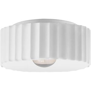 Radiance 1 Light 13 inch Gloss White Flush Mount Ceiling Light