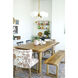 Paige 6 Light 26 inch Aged Brass Chandelier Ceiling Light