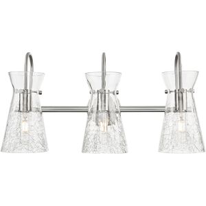 Nicole 3 Light 24.00 inch Bathroom Vanity Light