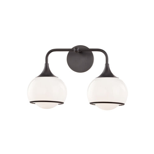 Reese 2 Light 17 inch Old Bronze Wall Sconce Wall Light