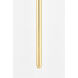 Olivia 1 Light 5 inch Aged Brass ADA Wall Sconce Wall Light
