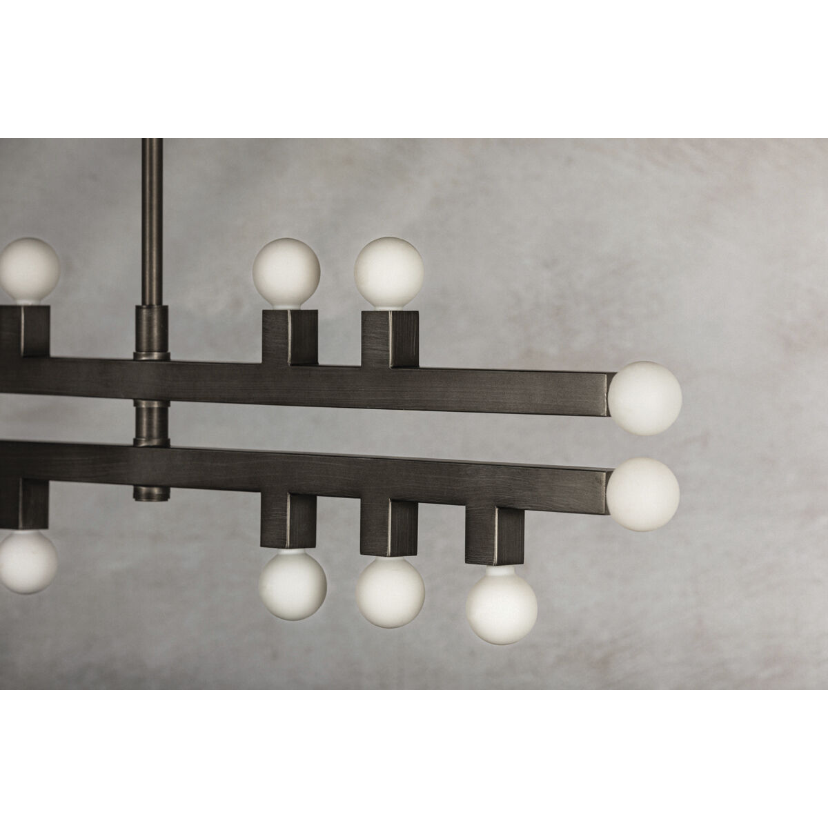 Sutter 14 Light 40.75 inch Graphite Chandelier Ceiling Light